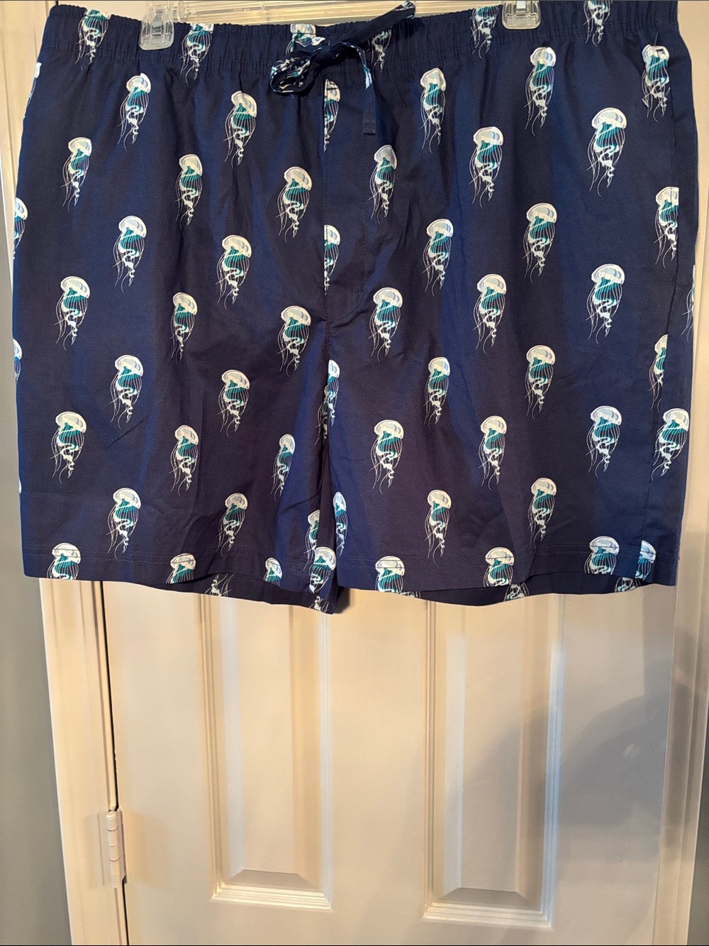 Sonoma Navy Jellyfish Print Sleep Shorts NWOT